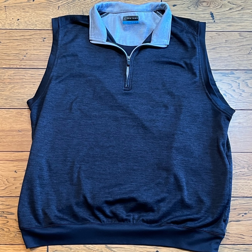 PGA tour vest polo athletic